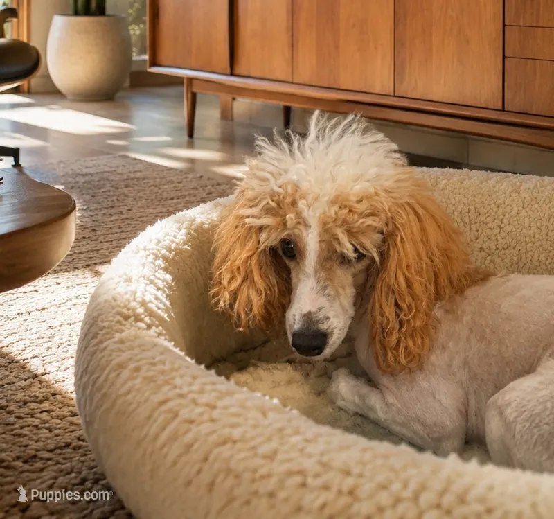 AKC Female Red Parti – Poodle - Toy  puppy for sale in Texarkana, TX