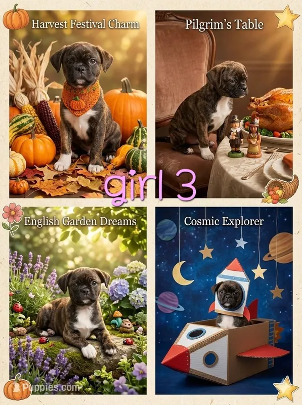 girl 3 – Boston Terrier, Pug puppy for sale in Marion, IL
