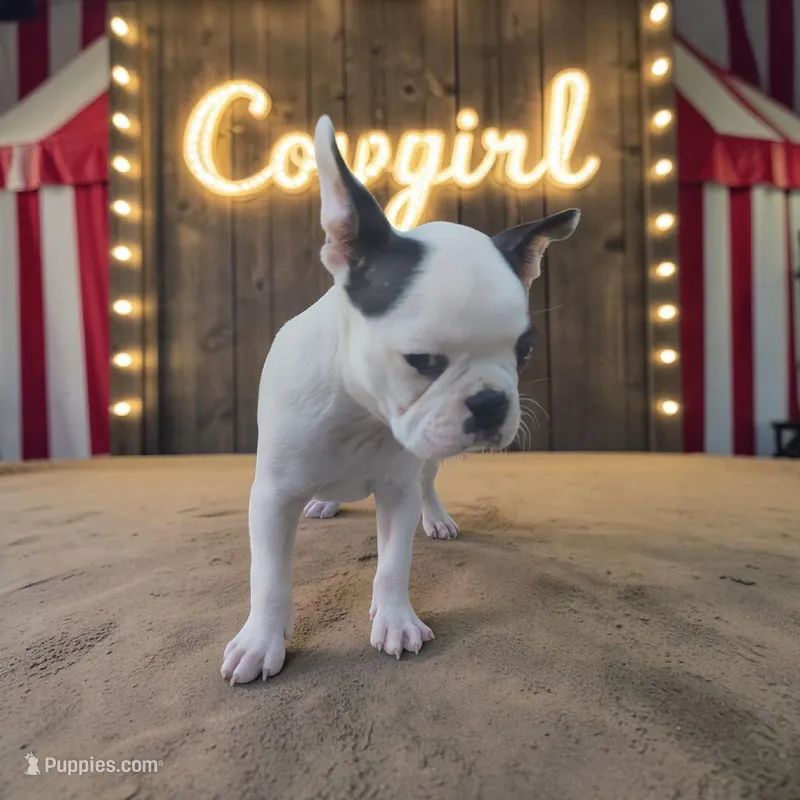 cowgirl – Boston Terrier puppy for sale in Marion, IL