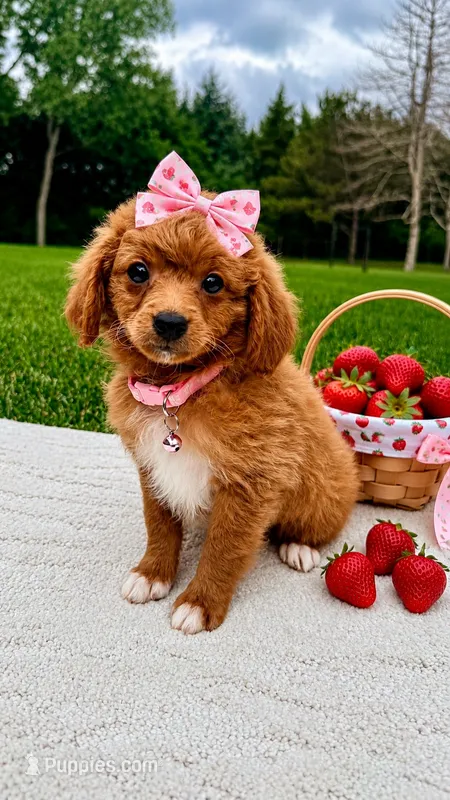 Georgia  – Miniature Goldendoodle puppy for sale in Norfolk, NE