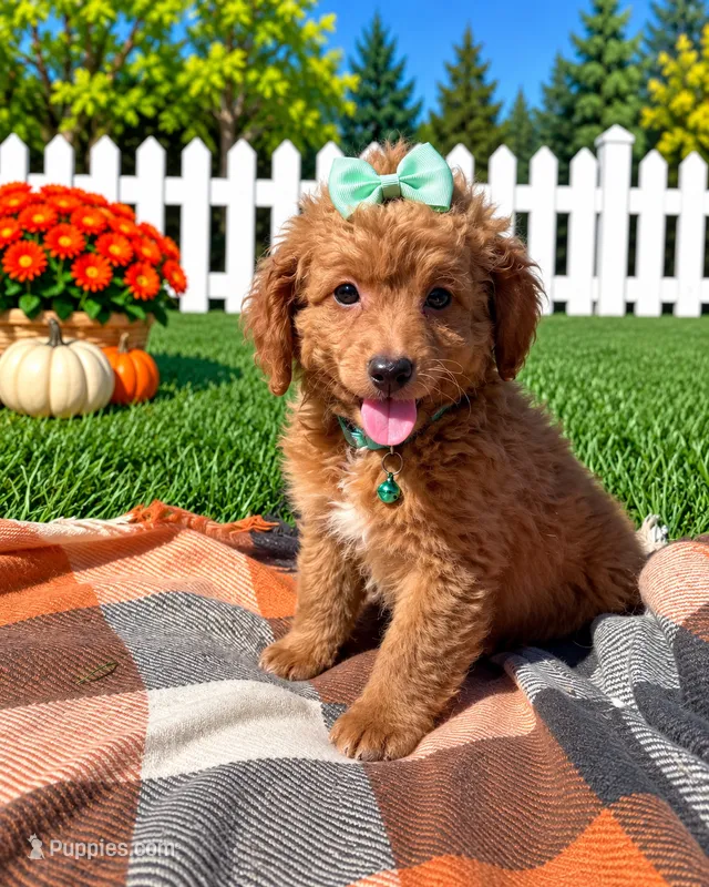 Millie – Miniature Goldendoodle puppy for sale in Norfolk, NE