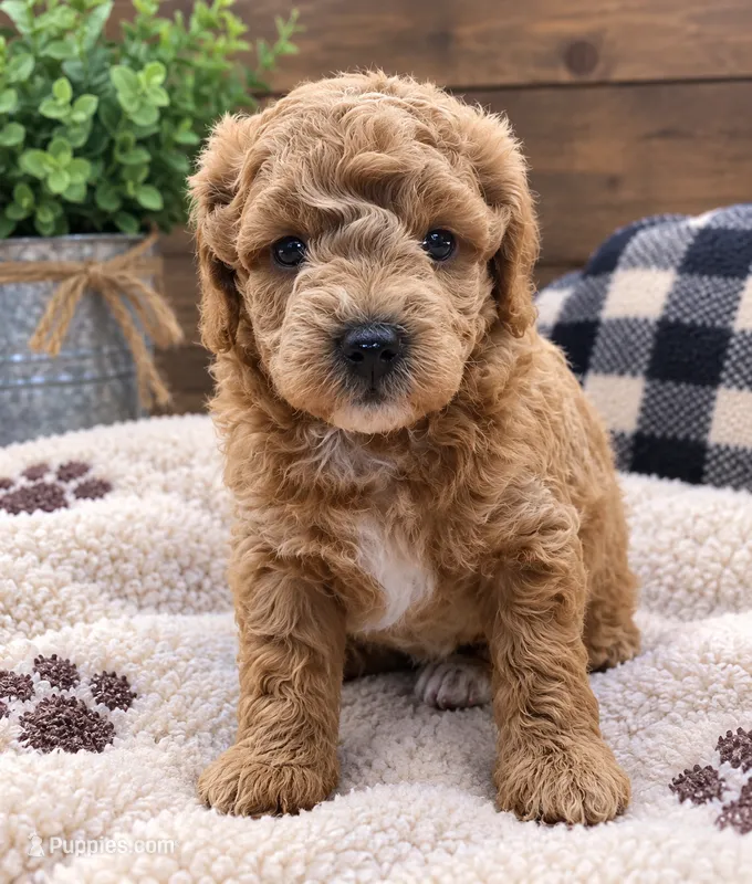 Cooper  – Poodle - Miniature  puppy for sale in Burr Oak, MI