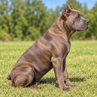 AKC & ICCF - Brea x Chief - Dark Pink Collar Girl, a female Cane Corso for sale in Gorman, TX – 4 of 7
