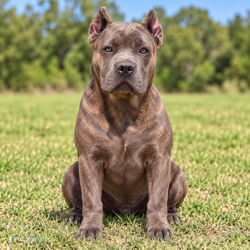 AKC & ICCF - Brea x Chief - Dark Pink Collar Girl – Cane Corso puppy for sale in Gorman, TX