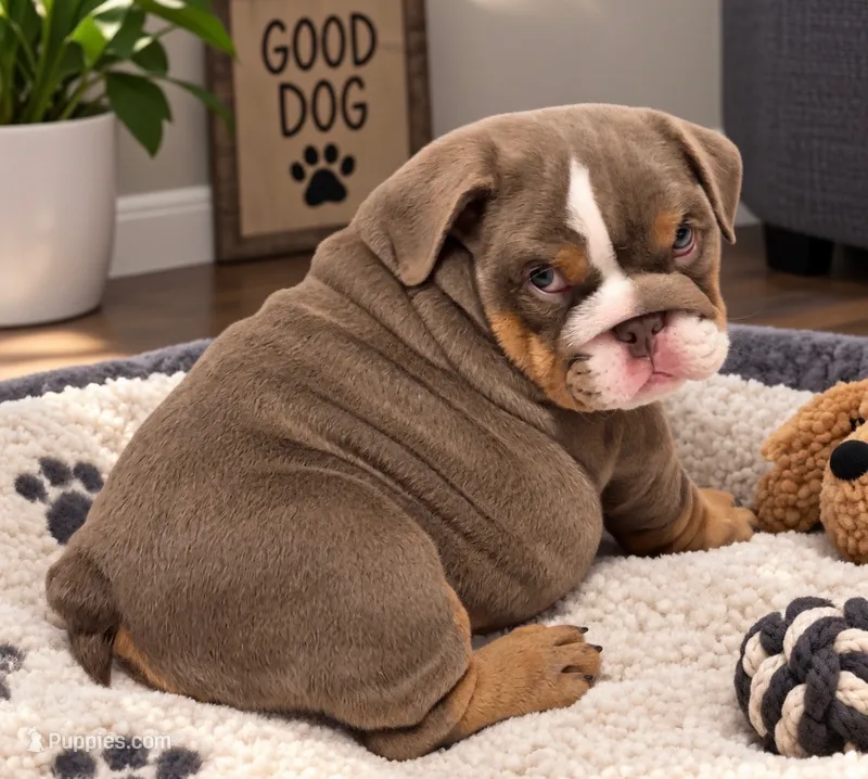 Tina – English Bulldog puppy for sale in Pico Rivera, CA
