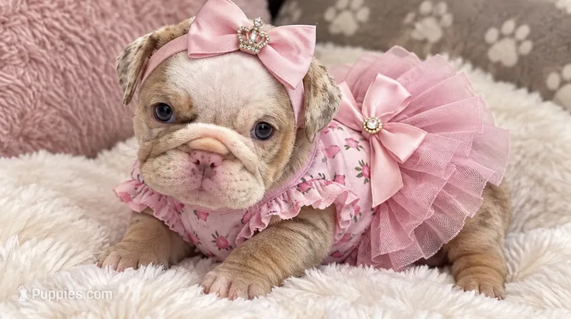 Winter  – English Bulldog puppy on hold in Pico Rivera, CA