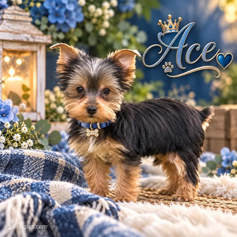 Ace – Yorkshire Terrier puppy for sale in Greenville, SC