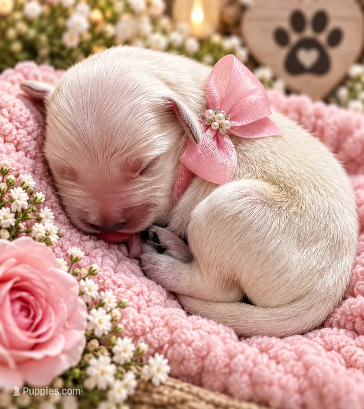 English Cream Female 1 – English Cream Golden Retriever puppy for sale in Greenville, SC