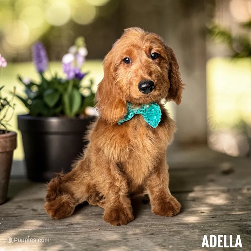 Adella - F1 Medium – Goldendoodle, Miniature Goldendoodle puppy for sale in Jacksonville, FL