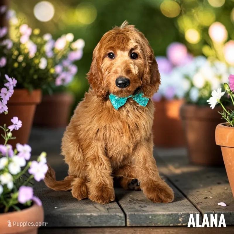 Alana - F1 Medium – Goldendoodle, Miniature Goldendoodle puppy for sale in Jacksonville, FL