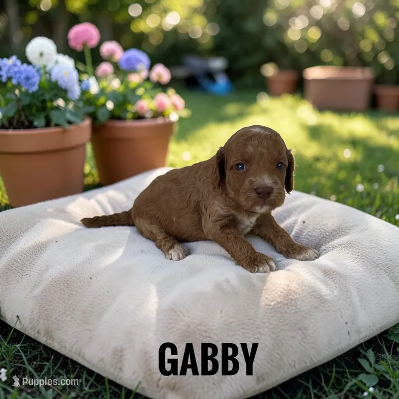 Gabby - F1b Petite – Goldendoodle, Miniature Goldendoodle puppy for sale in Jacksonville, FL