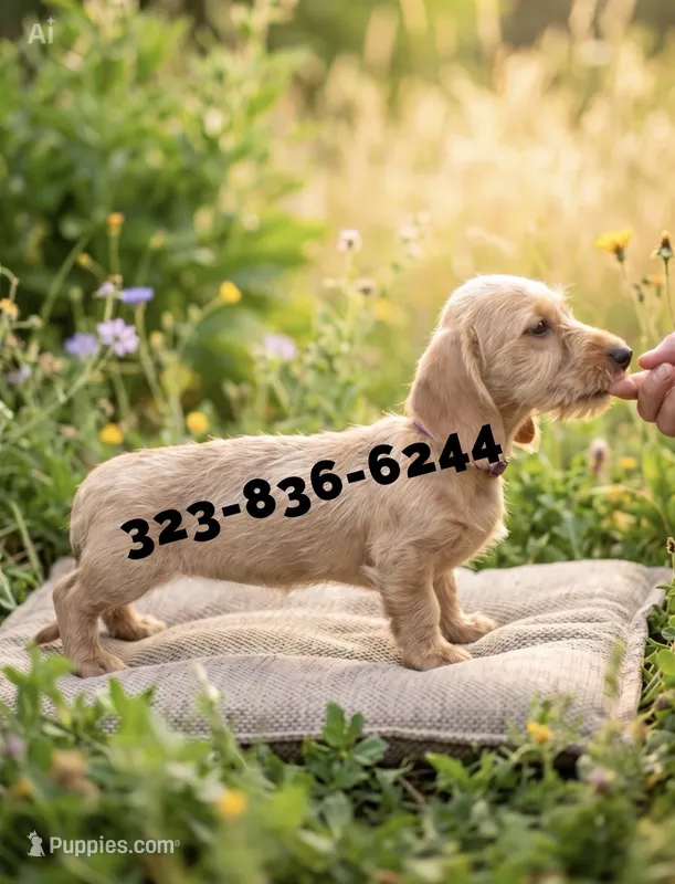 Wendy, wire – Miniature Dachshund puppy for sale in Sun Valley, CA