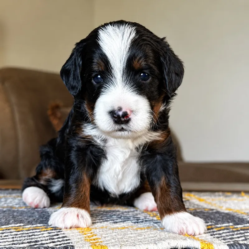 Tricolor Micro  – Poodle - Toy , Miniature Bernedoodle puppy for sale in Phoenix, AZ