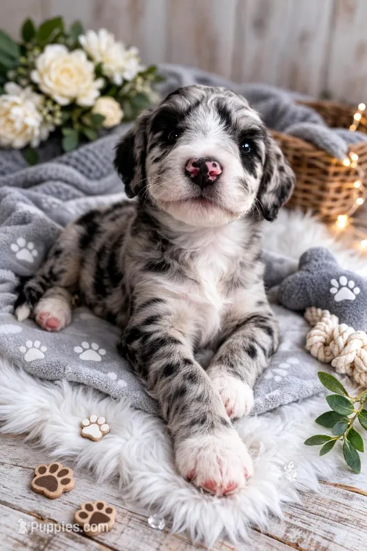 Bella – Sheepadoodle puppy for sale in Fort Lauderdale, FL