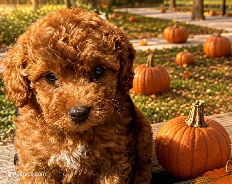 Copper (micro) – Poodle - Toy , Miniature Bernedoodle puppy for sale in Lilburn, GA