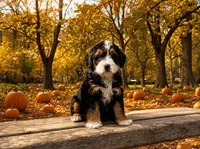 Penelope (micro), a female Poodle - Toy  and Miniature Bernedoodle for sale in Lilburn, GA – 4 of 10