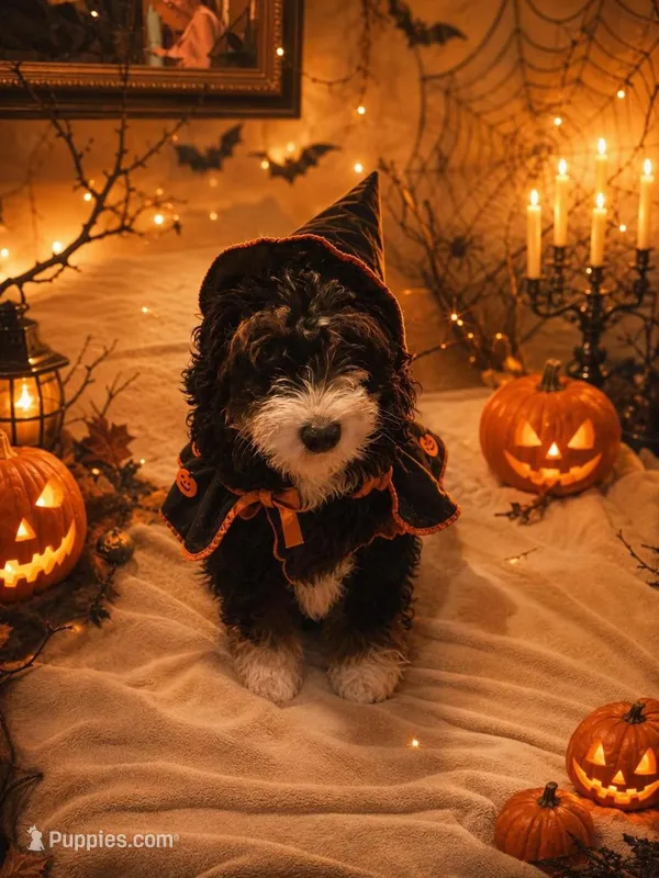 Penelope (micro) – Poodle - Toy , Miniature Bernedoodle puppy for sale in Lilburn, GA