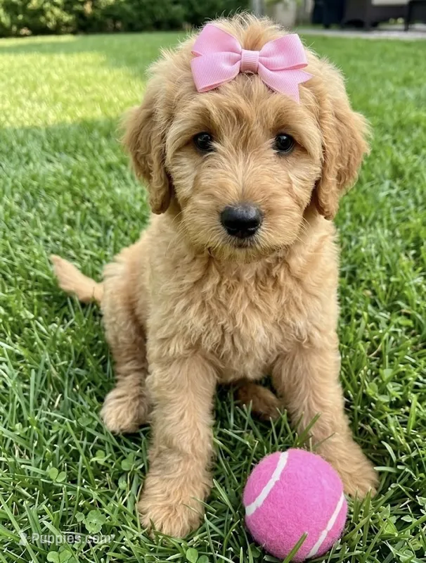 f1b mini goldendoodle – Miniature Goldendoodle puppy for sale in Richmond, IL