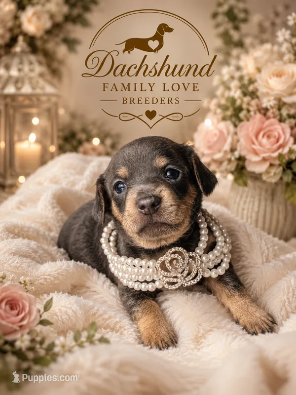 Blue Angel – Miniature Dachshund puppy for sale in Prescott, AZ