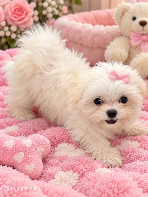 SHE’S HERE! – Maltese puppy for sale in Tamarac, FL