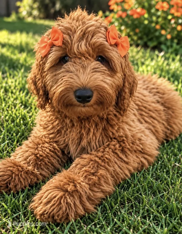 Orange Girl – Goldendoodle puppy for sale in Houston, TX