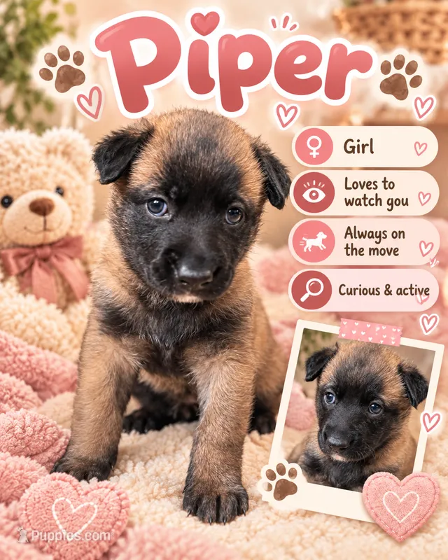 Piper – Belgian Malinois puppy for sale in Tampa, FL