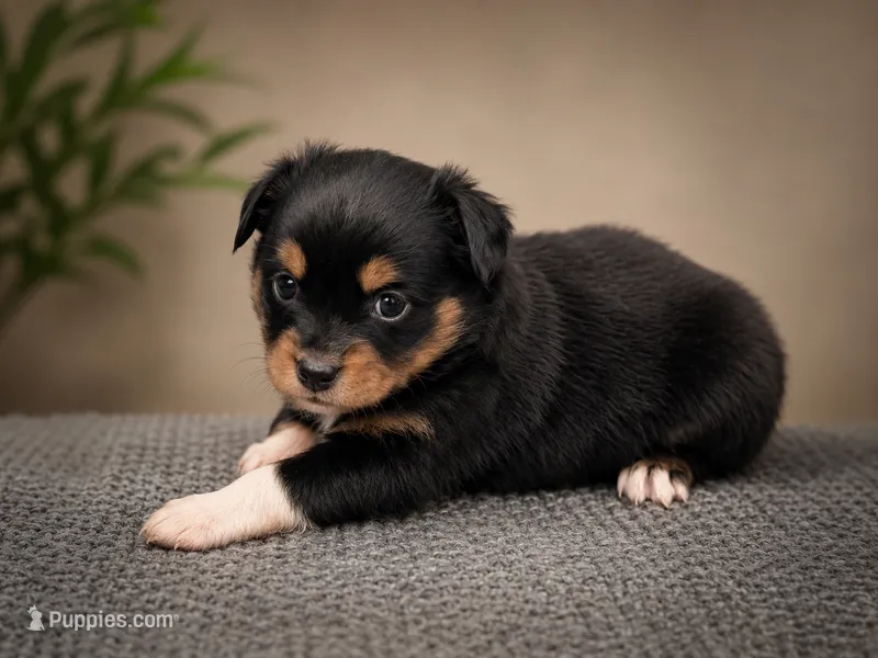 Ember – Miniature Australian Shepherd, Toy Australian Shepherd puppy for sale in Stewartville, MN