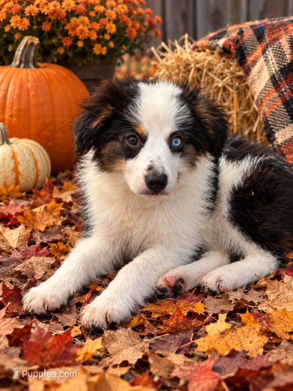 Bo – Miniature Australian Shepherd puppy for sale in Blanchard, OK