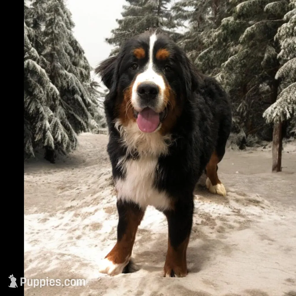 Male 1, a male Bernese Mountain Dog for sale in Middleburg, VA – Photo 3 of 3