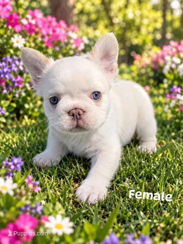 Snowflake  – French Bulldog puppy for sale in Harvey, LA