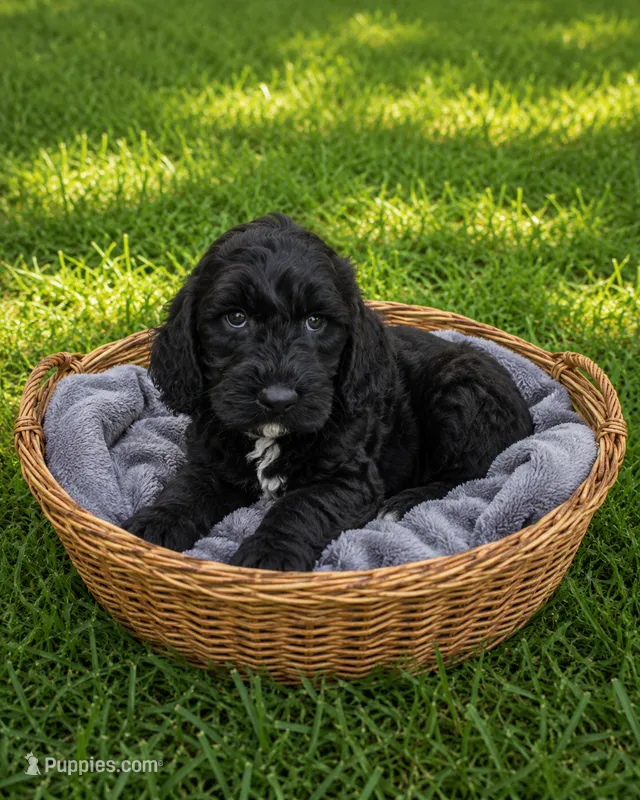 Oakley – Miniature Goldendoodle puppy for sale in Paris, KY