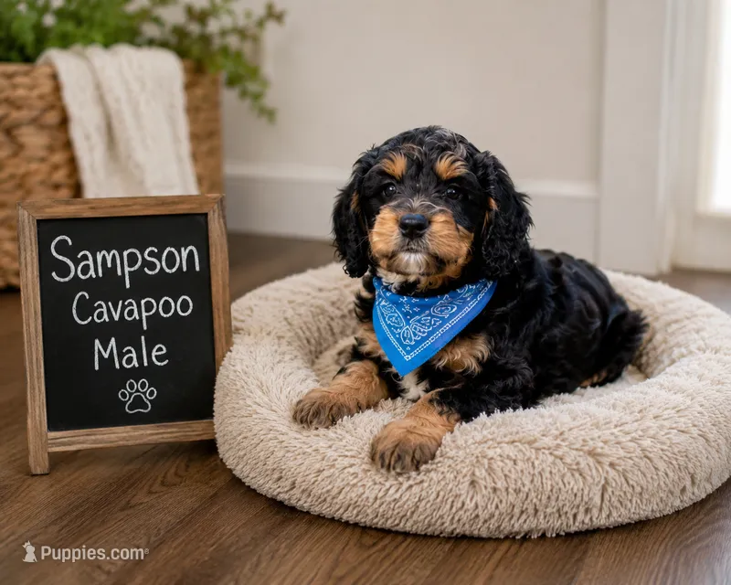 Sampson – Cavapoo puppy for sale in Paris, KY