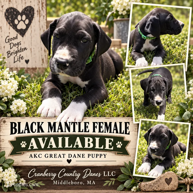 Caroline – Great Dane puppy for sale in Middleboro, MA