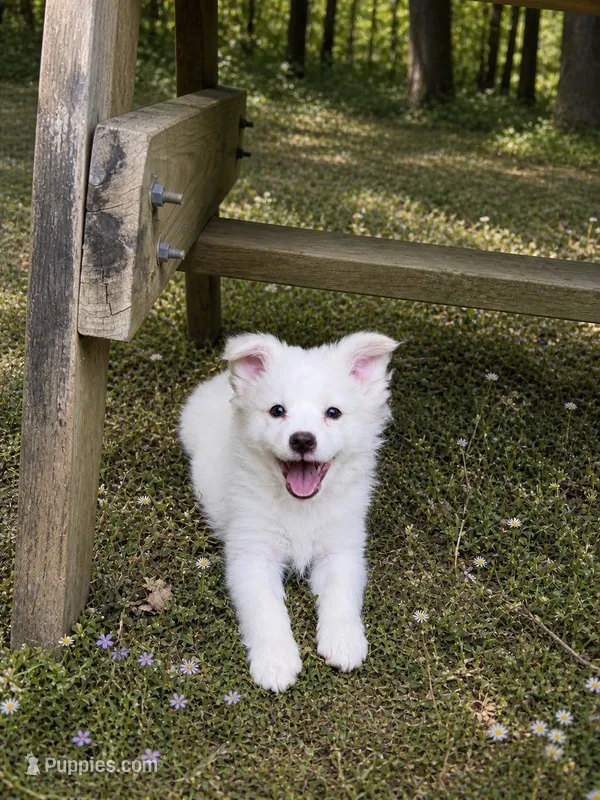 Wyatt~ (PURE BRED). READY NOW – American Eskimo puppy for sale in Dallas, GA