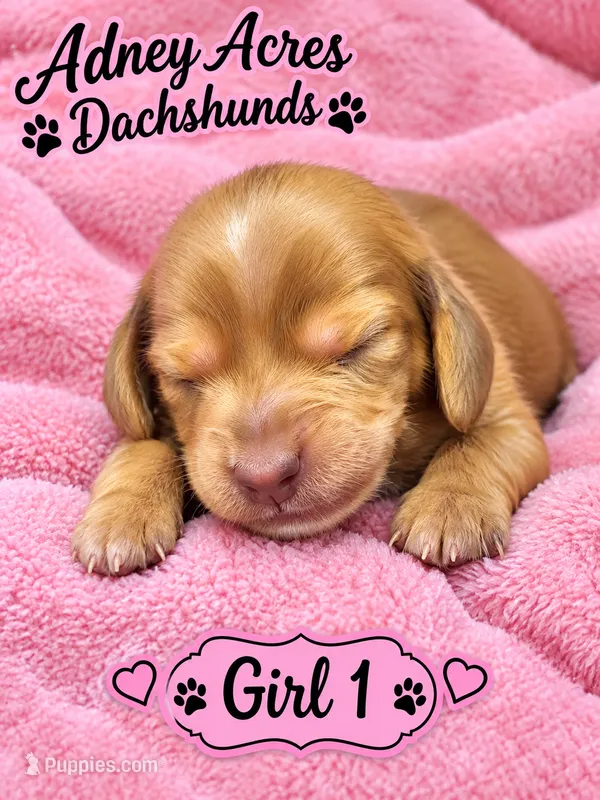 Girl 2 – Dachshund puppy for sale in Coweta, OK