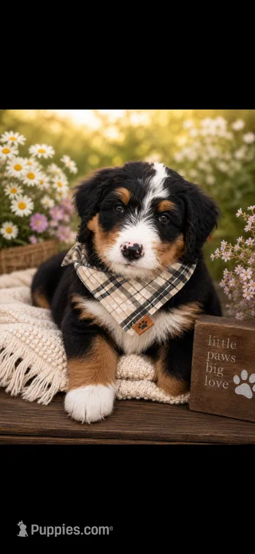 Becky – Bernedoodle puppy for sale in Kennedy, NY