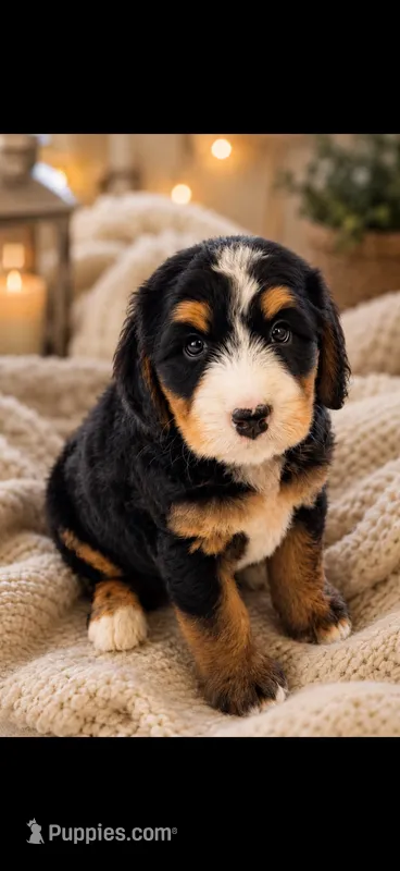 Jamie – Bernedoodle puppy for sale in Kennedy, NY