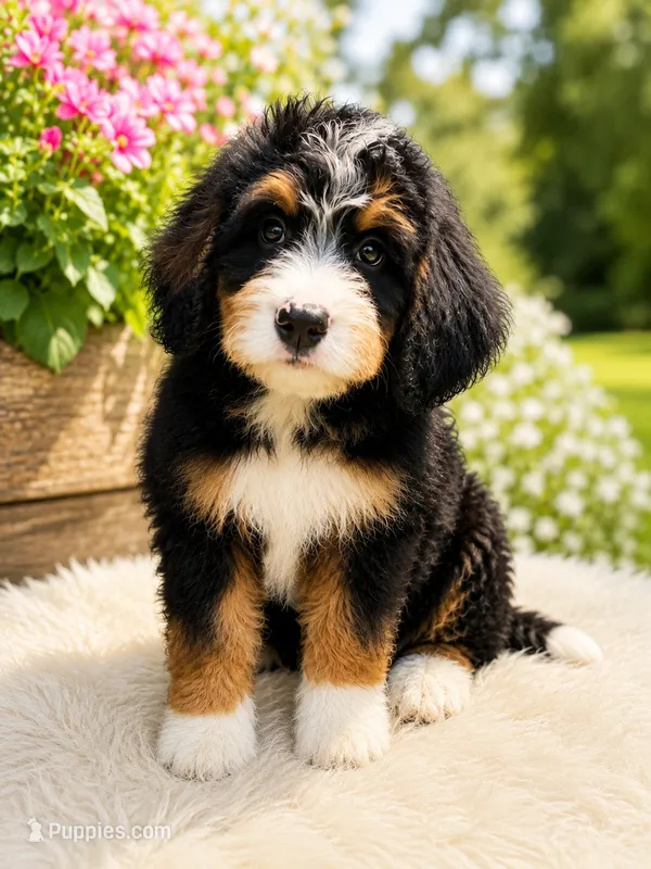 Hopper – Bernedoodle puppy for sale in Kennedy, NY