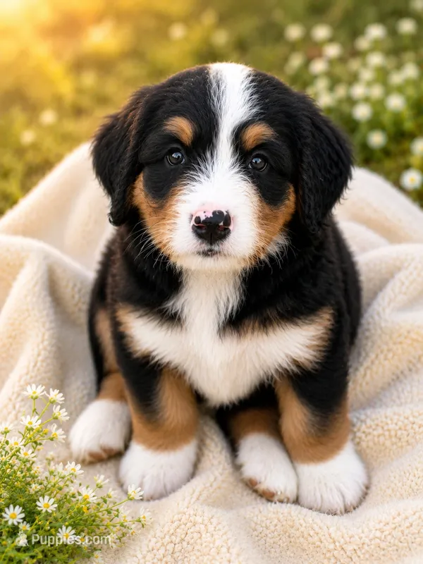 Aunt Becky  – Bernedoodle puppy for sale in Kennedy, NY