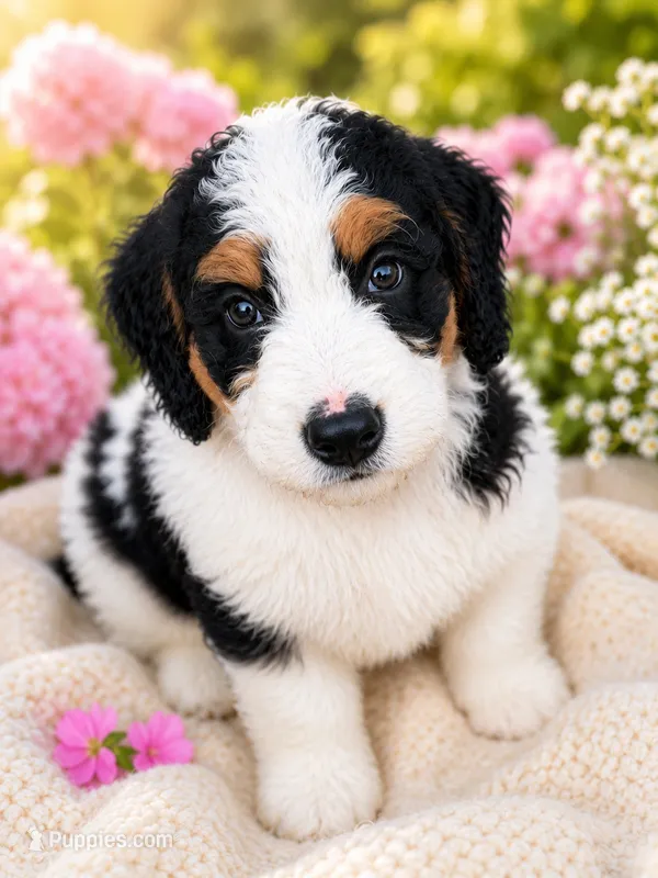 Michelle – Bernedoodle puppy for sale in Kennedy, NY