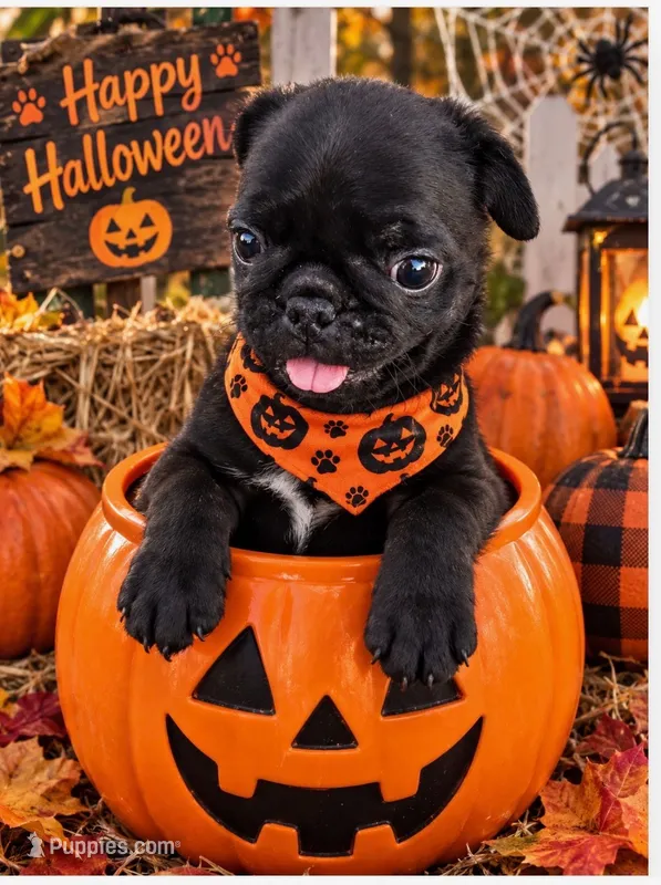 Black Diamond Male – Pug puppy for sale in Zebulon, NC