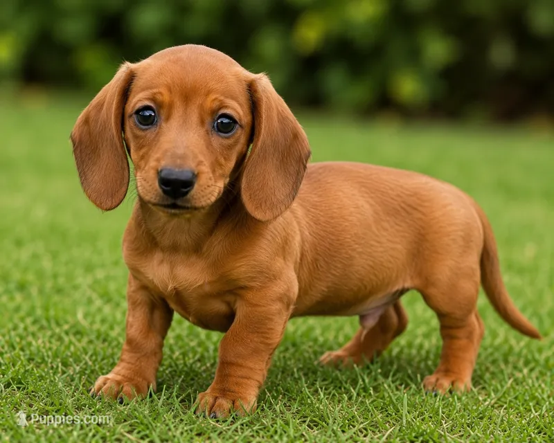 Red male – Miniature Dachshund puppy for sale in Roselle, IL