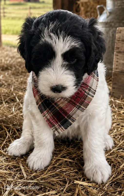 Mike – Sheepadoodle puppy for sale in Leeton, MO
