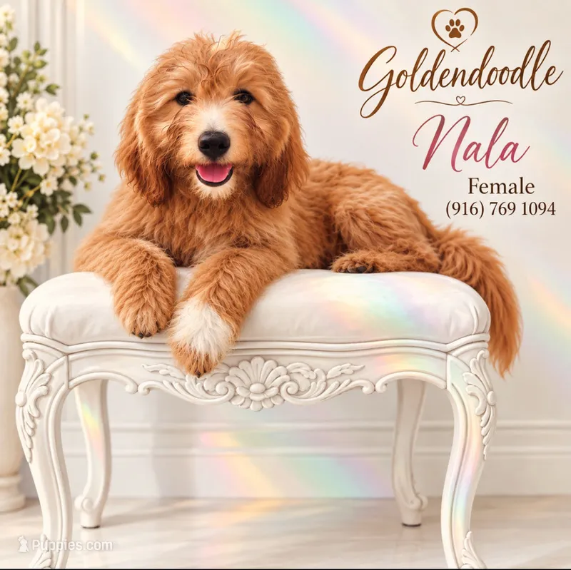 Nala – Miniature Goldendoodle puppy for sale in Roseville, CA