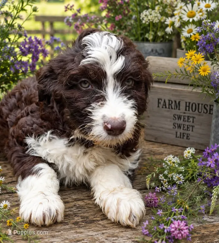 red – Aussiedoodle puppy for sale in Wytheville, VA