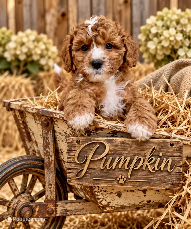 Akc-Little Pumpkin  – Poodle - Toy  puppy for sale in Ocala, FL