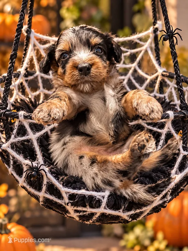 Phantom – Miniature Bernedoodle puppy for sale in Ocala, FL