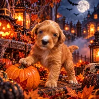 Boo 👻 , a male Miniature Bernedoodle for sale in Ocala, FL – 2 of 2