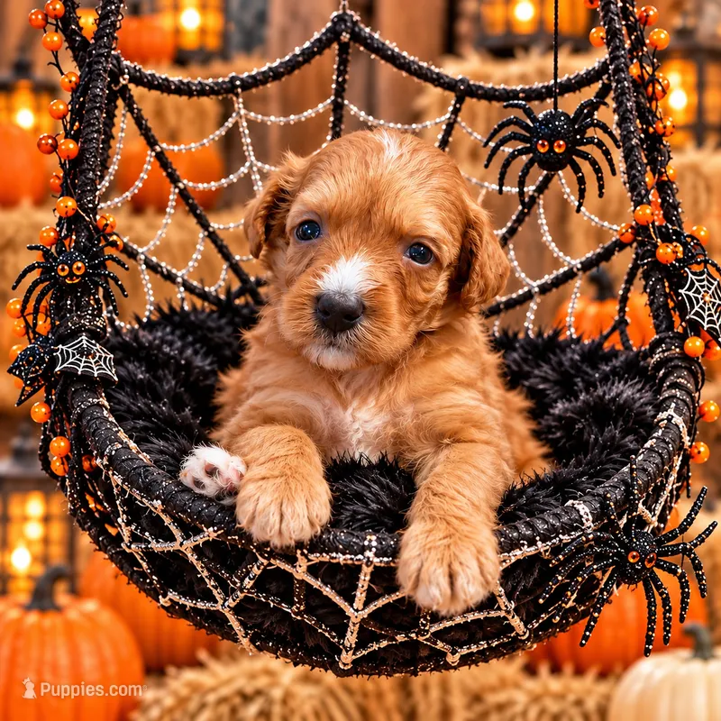 Boo 👻  – Miniature Bernedoodle puppy for sale in Ocala, FL