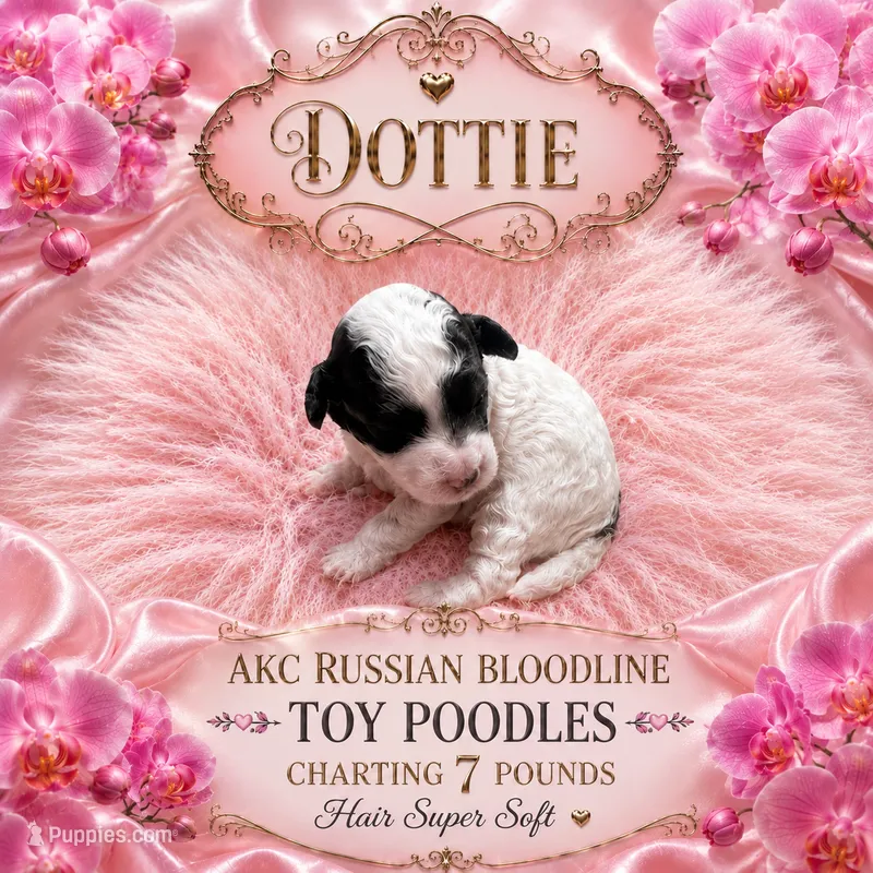 Akc - Dotty  – Poodle - Toy  puppy for sale in Ocala, FL